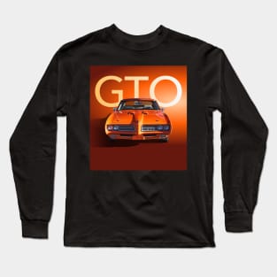 1969 Orange GTO Long Sleeve T-Shirt